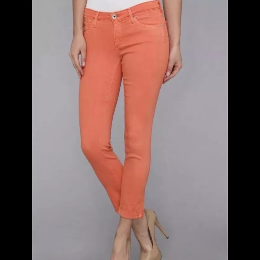 AG the Stilt Roll-up size 28 Melon/Coral